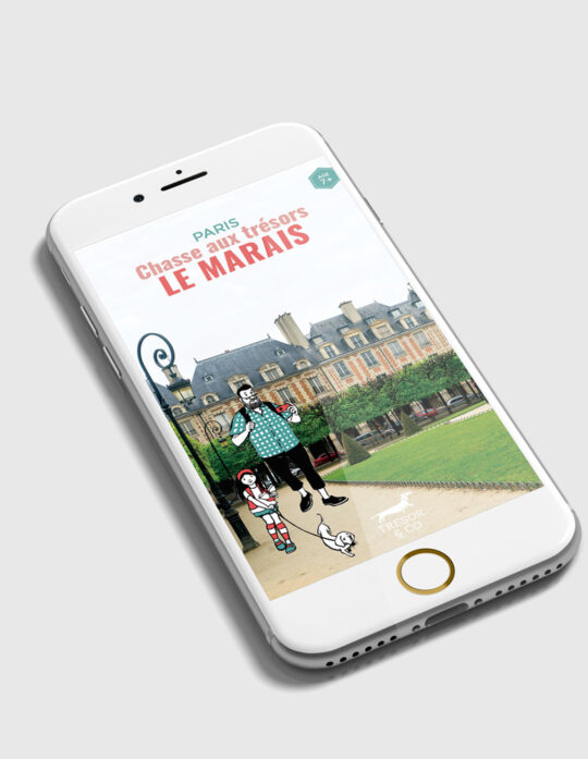 Chasse aux trésors dans le Marais - version pour smartphone